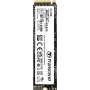 Transcend MTE712A - SSD - šifruotas - 512 GB - vidinis - M.2 2280 (dvipusis) - PCIe 4.0 x4 (NVMe) - 256 bitų AES - savaime šifruojantis diskas (SED), TCG Opal Encryption 2.0 (TS512