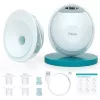 Paruu P20 HANDS-FREE nešiojamasis krūties siurblys, žalias, dvigubas rinkinys