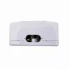 Ant sienos montuojamas ekranuotas tinklo lizdas GEMBIRD Gniazdo natynkowe 2×RJ45 Cat6A FTP