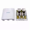 Ant sienos montuojamas ekranuotas tinklo lizdas GEMBIRD Gniazdo natynkowe 2×RJ45 Cat6A FTP