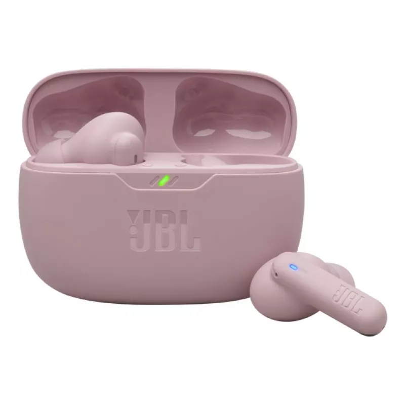 JBL Wave Beam 2 ausinės belaidės į ausis skambučiams / muzikai Bluetooth rožinės