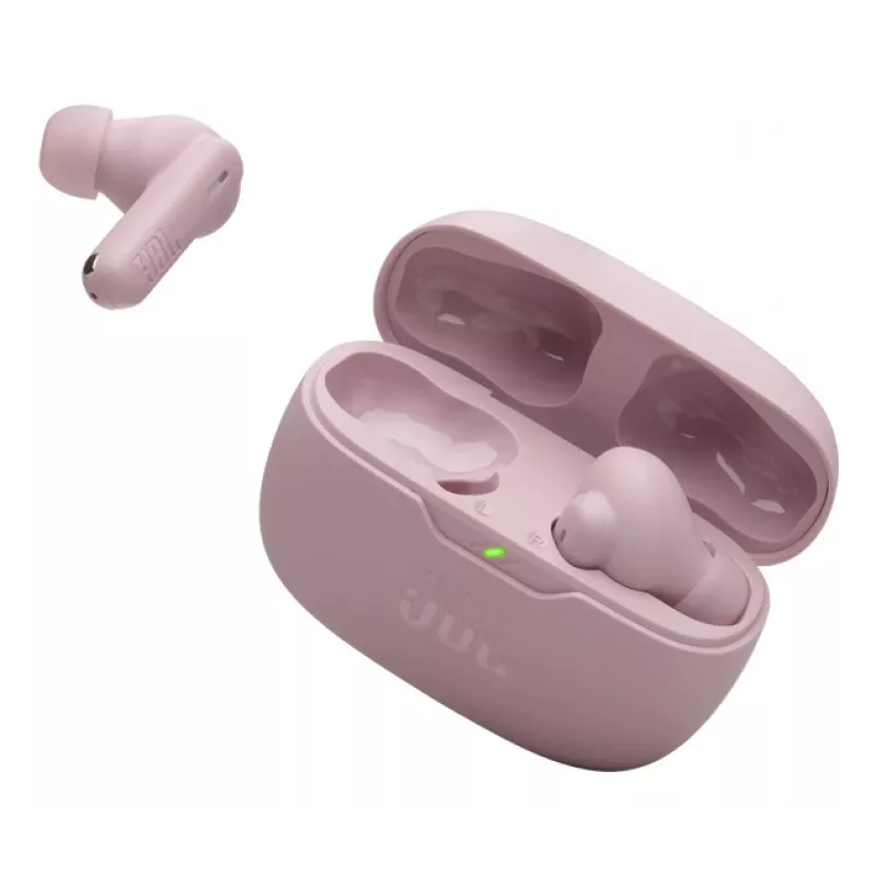 JBL Wave Beam 2 ausinės belaidės į ausis skambučiams / muzikai Bluetooth rožinės