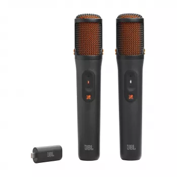 JBL EasySing Mics juodas mikrofonų rinkinys