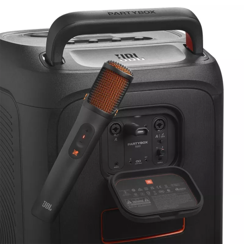 JBL EasySing Mics juodas mikrofonų rinkinys