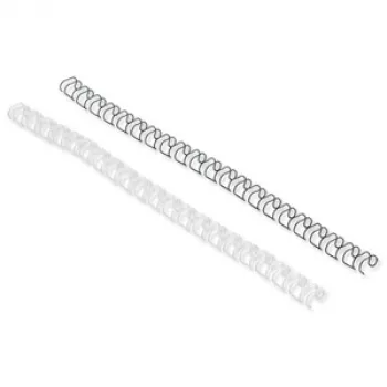 GBC Binding Wires MultiBind 14mm, juoda, 130 lapų, A4, 307 mm, 134 mm, 100 vnt.