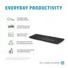 HP 125 laidinė klaviatūra, pilno dydžio USB, membraninė, juoda