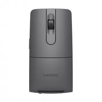 Belaidė abiem rankoms tinkama Bluetooth pelė Lenovo 4Y51T62792 — IR LED, 4000 DPI, 7 mygtukai, ratukas, pilka