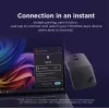 Belaidė abiem rankoms tinkama Bluetooth pelė Lenovo 4Y51T62792 — IR LED, 4000 DPI, 7 mygtukai, ratukas, pilka