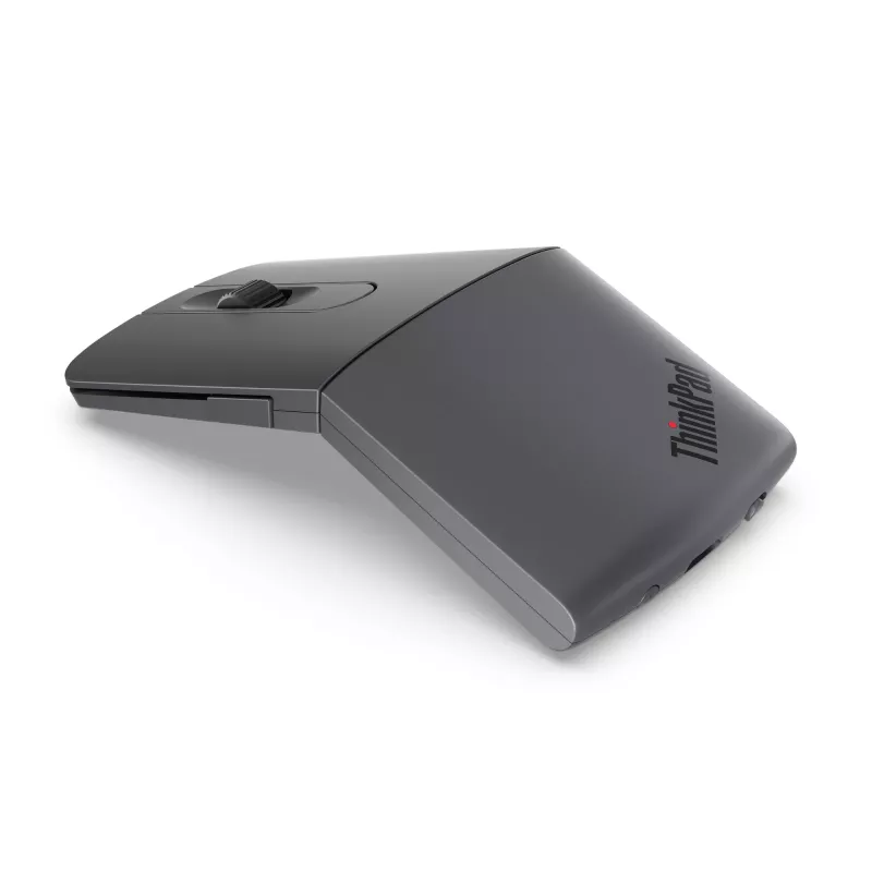 Belaidė abiem rankoms tinkama Bluetooth pelė Lenovo 4Y51T62792 — IR LED, 4000 DPI, 7 mygtukai, ratukas, pilka