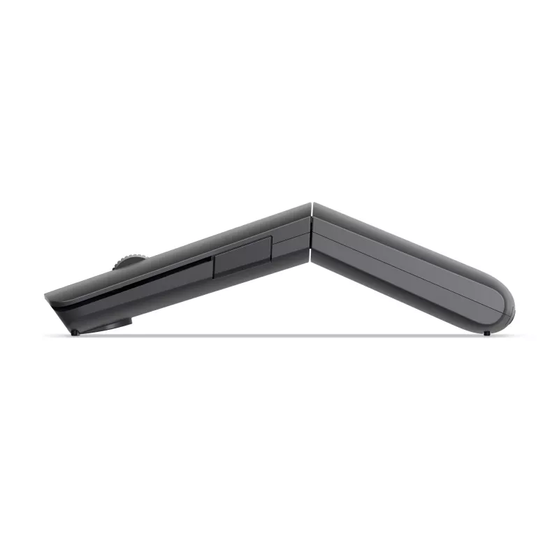 Belaidė abiem rankoms tinkama Bluetooth pelė Lenovo 4Y51T62792 — IR LED, 4000 DPI, 7 mygtukai, ratukas, pilka