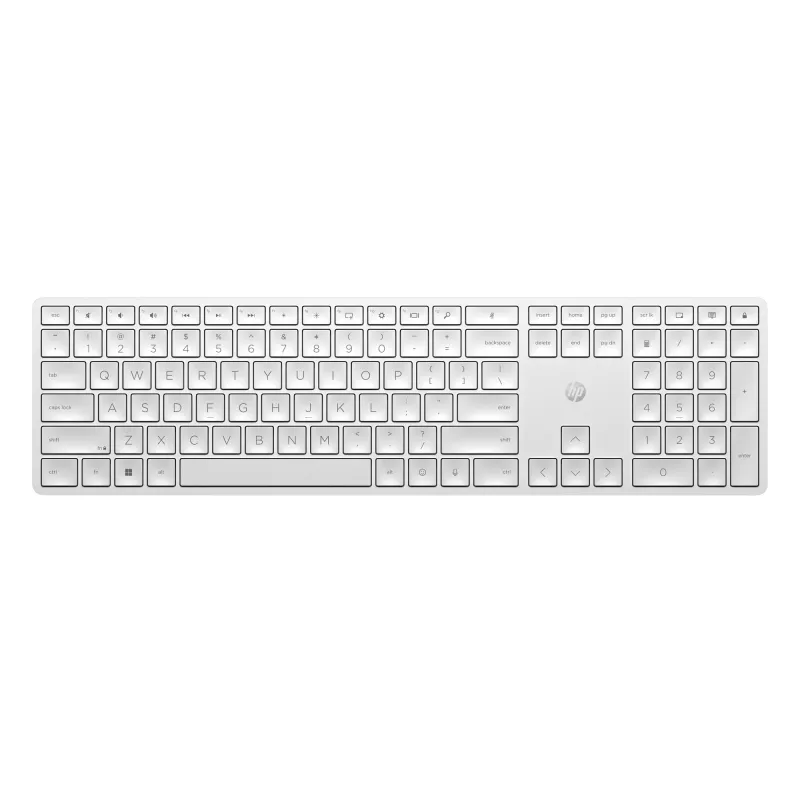 HP 450 programuojama belaidė klaviatūra, pilno dydžio, RF belaidė, USB, juoda