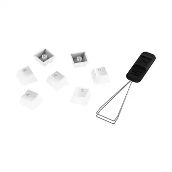 Klaviatūros klavišų rinkinys, HP HyperX Full key Set Keycaps, baltas, suderinamas su HyperX ir dauguma mechaninių klaviatūrų