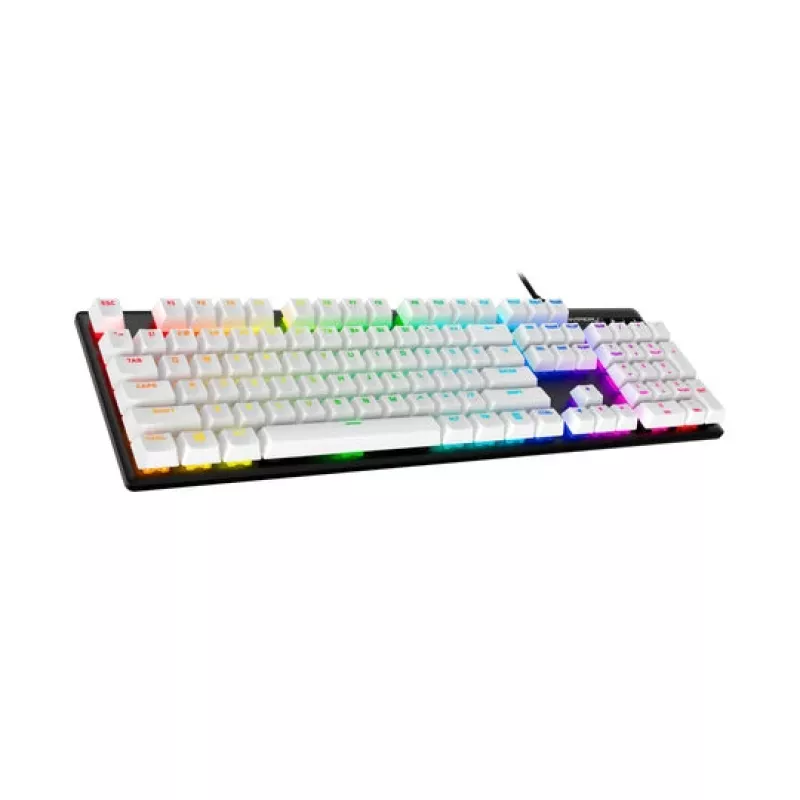 Klaviatūros klavišų rinkinys, HP HyperX Full key Set Keycaps, baltas, suderinamas su HyperX ir dauguma mechaninių klaviatūrų