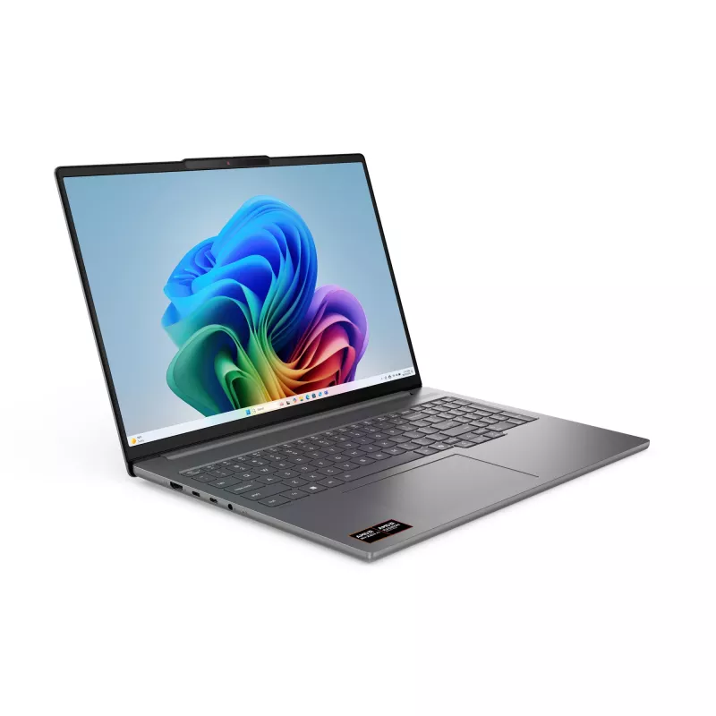 Lenovo IdeaPad Pro 5 16AGP11 Copilot+ PC AMD Ryzen AI 9 465 nešiojamasis kompiuteris 40,6 cm (16 colių) 2.8K 32 GB LPDDR5x-SDRAM 1 TB SSD Wi-Fi 7 (802.11be) Windows 11 Pro vokiška pilka