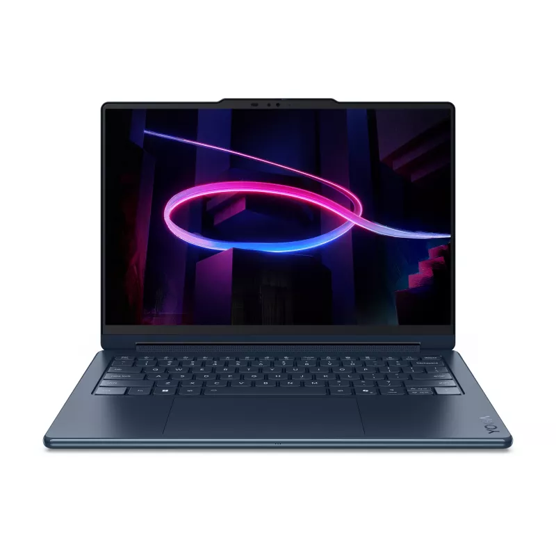 Lenovo Yoga 9 2-in-1 14IPH11 Copilot+ PC Intel Core Ultra 7 355 Hybrid (2-in-1) 35.6 cm (14 colių) jutiklinis 2.8K 32 GB LPDDR5x-SDRAM 1 TB SSD Wi-Fi 7 (802.11be) Windows 11 Home vokiška mėlyna
