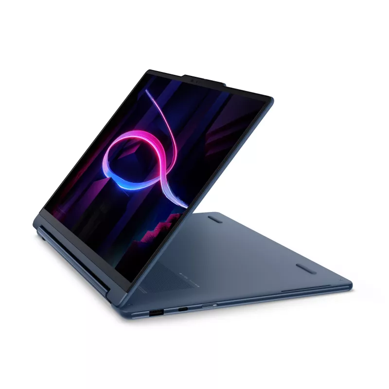 Lenovo Yoga 9 2-in-1 14IPH11 Copilot+ PC Intel Core Ultra 7 355 Hybrid (2-in-1) 35.6 cm (14 colių) jutiklinis 2.8K 32 GB LPDDR5x-SDRAM 1 TB SSD Wi-Fi 7 (802.11be) Windows 11 Home vokiška mėlyna