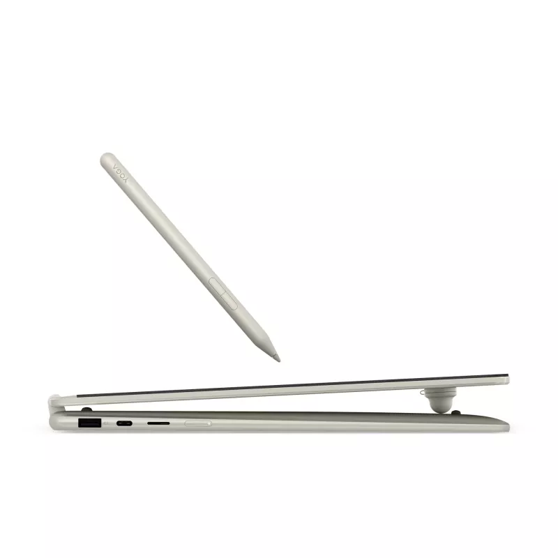 Lenovo Yoga 7 2-in-1 16AGP11 Copilot+ PC AMD Ryzen™ AI 7 445 Hybrid (2-in-1) 40,6 cm (16 colių) jutiklinis 2.8K 16 GB LPDDR5x-SDRAM 1 TB SSD Wi-Fi 7 (802.11be) Windows 11 Home vokiška Seashell (spalva)