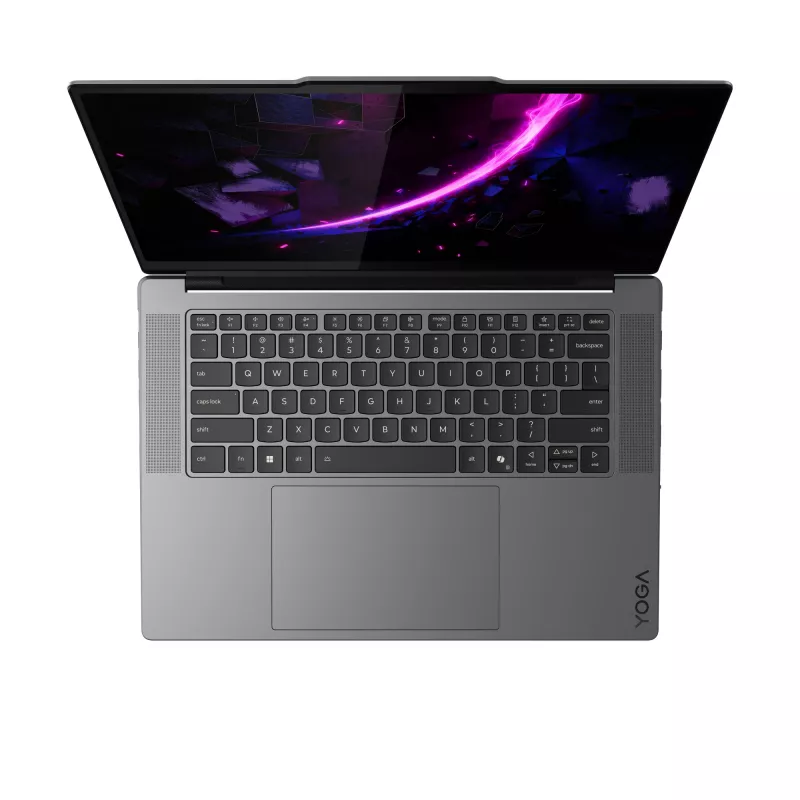 Lenovo Yoga Pro 7 15IPH11 Copilot+ PC Intel Core Ultra 9 386H Nešiojamas kompiuteris 38.9 cm (15.3 col.) Jutiklinis ekranas WQXGA 32 GB LPDDR5x-SDRAM 1 TB SSD NVIDIA GeForce RTX 5060 Wi-Fi 7 (802.11be) Windows 11 Pro Vokiška pilka