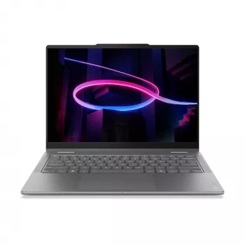 Lenovo Yoga 7 2-in-1 14IPH11 Copilot+ PC Intel Core Ultra 7 355 Hybrid (2-in-1) 35.6 cm (14 celių) jutiklinis ekranas 2.8K 16 GB LPDDR5x-SDRAM 1 TB SSD Wi-Fi 7 (802.11be) Windows 11 Home German Pilka