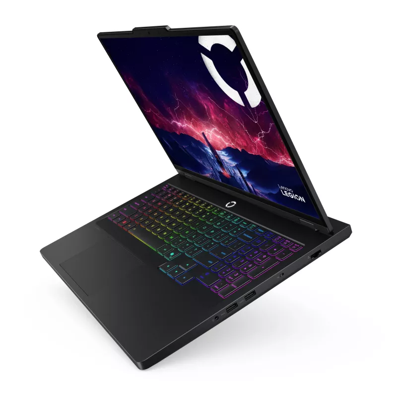 Lenovo Legion Pro 5 16AFR10 AMD Ryzen™ 9 9955HX nešiojamasis kompiuteris 40,6 cm (16 colių) WQXGA 32 GB DDR5-SDRAM 1 TB SSD NVIDIA GeForce RTX 5070 Wi-Fi 7 (802.11be) Windows 11 Home vokiška juoda