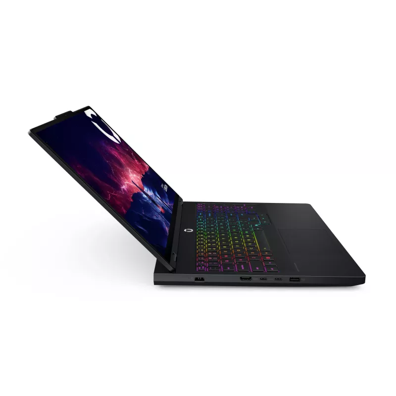 Lenovo Legion Pro 5 16AFR10 AMD Ryzen™ 9 9955HX nešiojamasis kompiuteris 40,6 cm (16 colių) WQXGA 32 GB DDR5-SDRAM 1 TB SSD NVIDIA GeForce RTX 5070 Wi-Fi 7 (802.11be) Windows 11 Home vokiška juoda