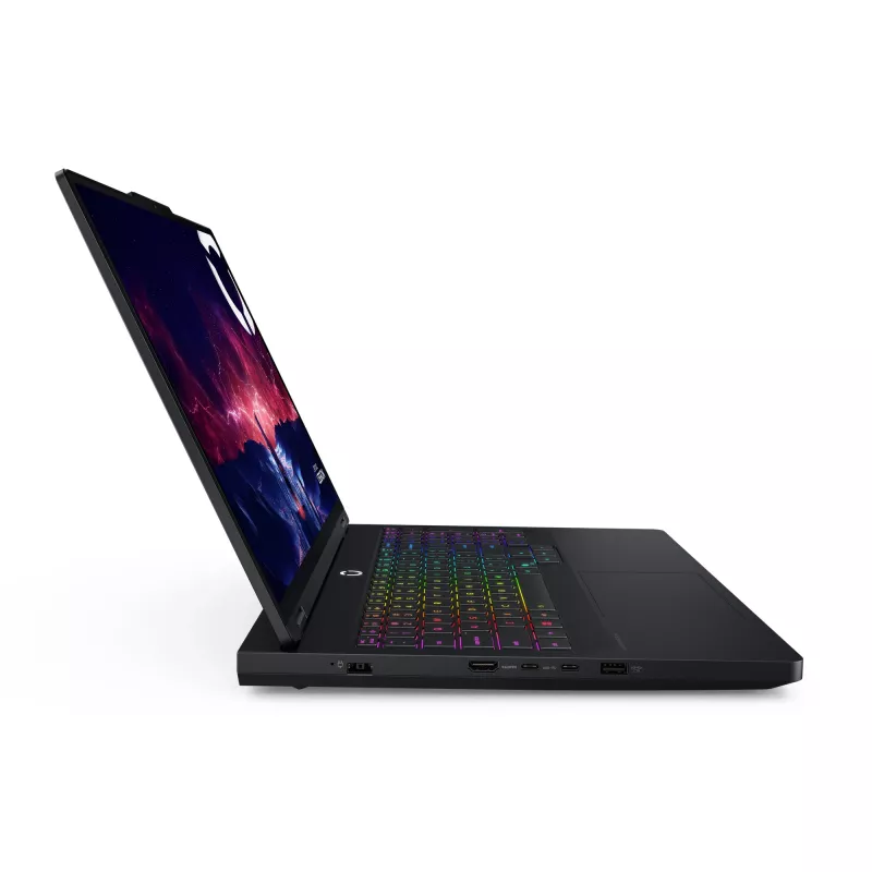 Lenovo Legion Pro 5 16AFR10 AMD Ryzen™ 9 9955HX nešiojamasis kompiuteris 40,6 cm (16 colių) WQXGA 32 GB DDR5-SDRAM 1 TB SSD NVIDIA GeForce RTX 5070 Wi-Fi 7 (802.11be) Windows 11 Home vokiška juoda