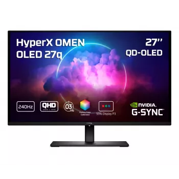 HP HyperX OMEN OLED 27 colių QHD 240 Hz žaidimų monitorius – OMEN OLED 27q