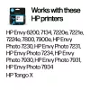 Rašalo kasetė HP 303 Juoda Originali — pigmentinis juodas rašalas, standartinė talpa, vienos kasetės pakuotė, ~200 puslapių