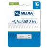 MyMedia MyAlu USB 3.2 Gen 1 USB atmintukas 16 GB USB Type-A 3.2 Gen 1 (3.1 Gen 1) Sidabrinis