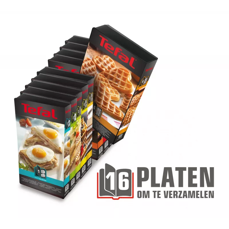Tefal Snack Collection SW857D sumuštinių keptuvas Nerūdijantis plienas