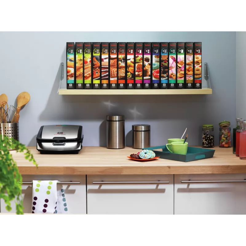 Tefal Snack Collection SW857D sumuštinių keptuvas Nerūdijantis plienas