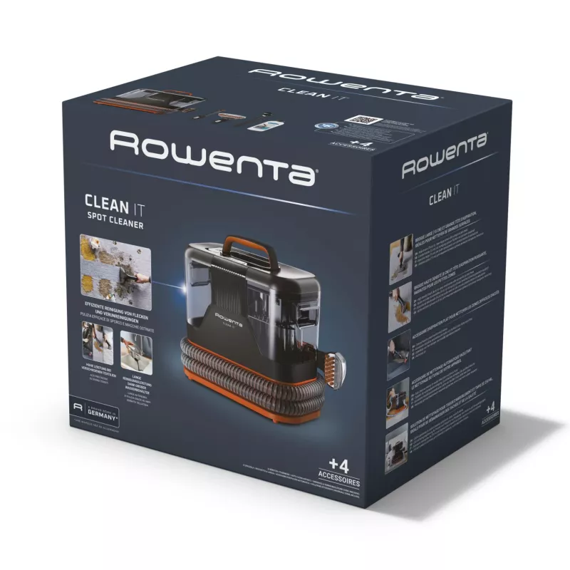 Dulkių siurblys Rowenta Clean It IN5011F0 — šlapiam ir sausam valymui, be maišelio, vandens filtracija, 1,5 l, 400 W