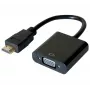 Hypertec 051221-HY vaizdo kabelio adapteris 0,13 m HDMI A tipo (standartinis) VGA (D-Sub) juodas