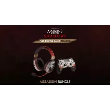 Lexip Assassin’s Creed Shadows „Assassin“ dėžutė: PC žaidimas, ausinės, valdiklis