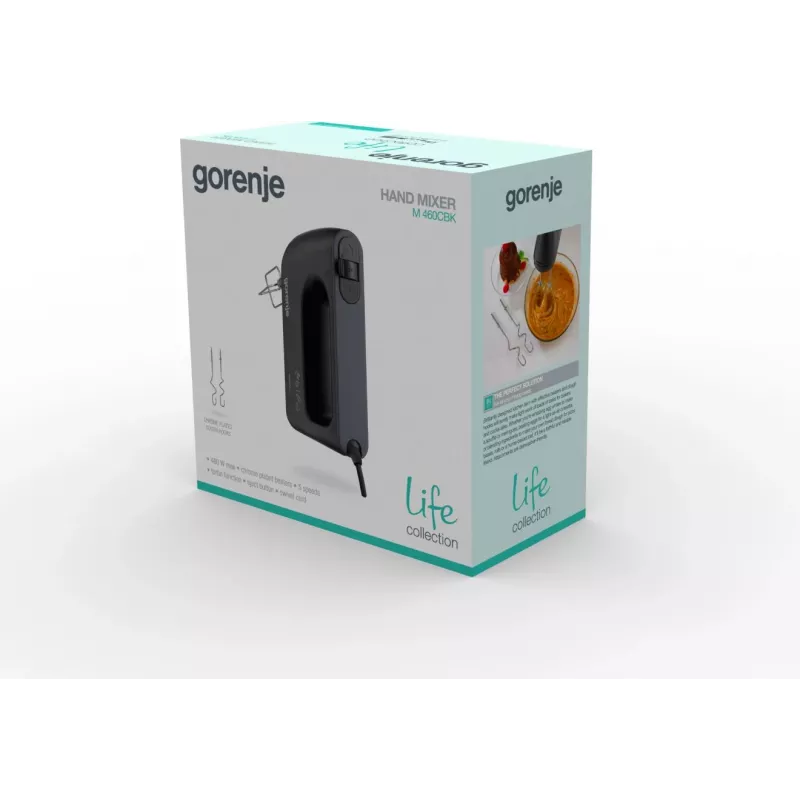 Gorenje M460CBK rankinis plaktuvas 450 W Juoda