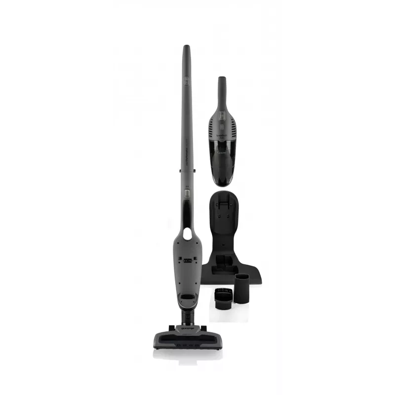 Gorenje SVC216FGD 2-in-1 stick vacuum Battery Dry HEPA Juoda