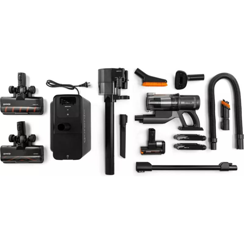 Gorenje SVC296749NEBL 2-in-1 stick vacuum baterija Dry HEPA Bagless 0.6 L 550 W Anthracite