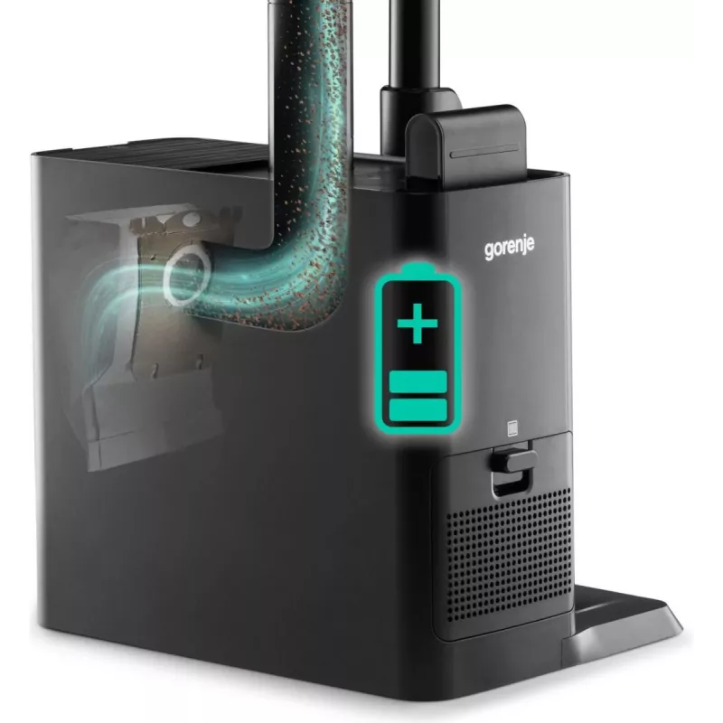 Gorenje SVC296749NEBL 2-in-1 stick vacuum baterija Dry HEPA Bagless 0.6 L 550 W Anthracite