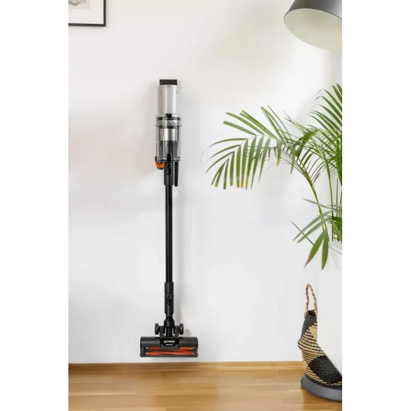 Gorenje SVC259400NES 2-in-1 vertikalus dulkių siurblys Baterija Sausas Mikro Be maišelio 0,6 l 200 W Sidabrinis