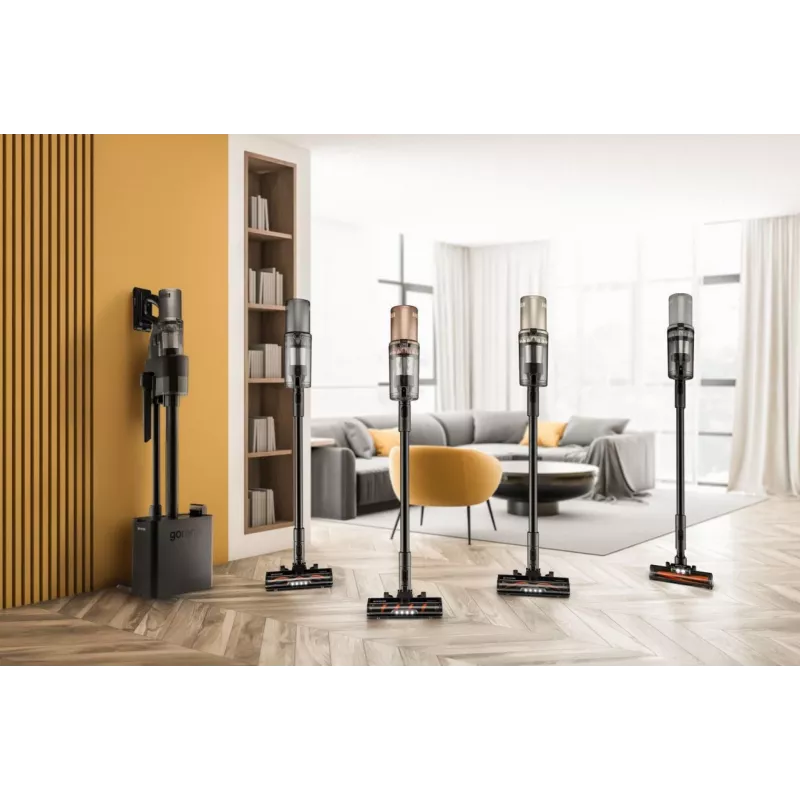 Gorenje SVC259400NES 2-in-1 vertikalus dulkių siurblys Baterija Sausas Mikro Be maišelio 0,6 l 200 W Sidabrinis