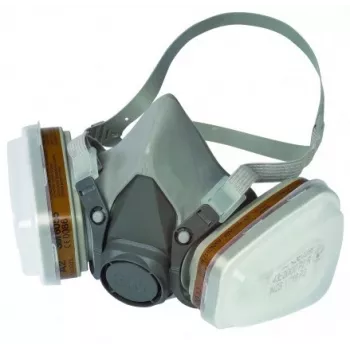 3M 6002C daugkartinio naudojimo respiratorius