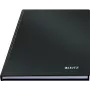 Leitz Notebook Solid Hardcover A5 Ruled 90 gram 80 sheets, Monochromatic, Juoda, A5, 80 sheets, Glossy, 80 g/m²