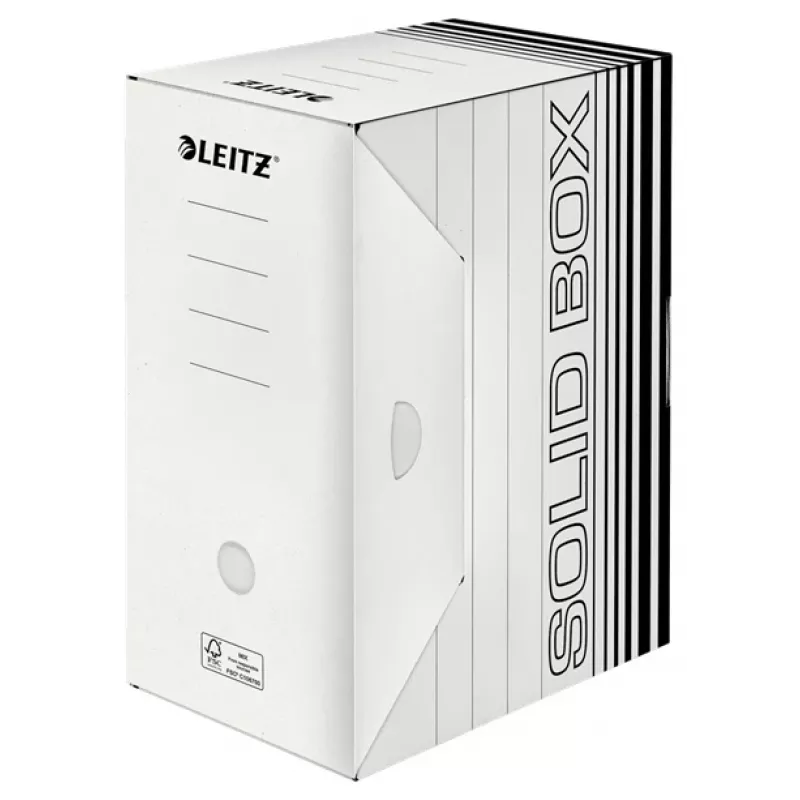 Leitz 61290001 failų saugojimo dėžutė Kartonas Balta