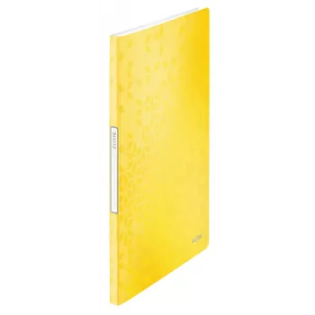 „Leitz“ parodomasis aplankas WOW PP 20 kišenėms, geltonas, polivinilchloridas (PVC), 20 kišenių, A4, 231 mm, 13 mm