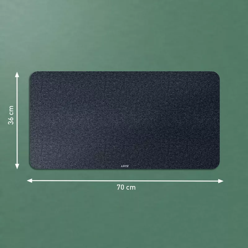 Leitz didelis veltinio stalo kilimėlis, tamsiai pilkas, veltinis, 360 mm, 700 mm, 3 mm, 400 g