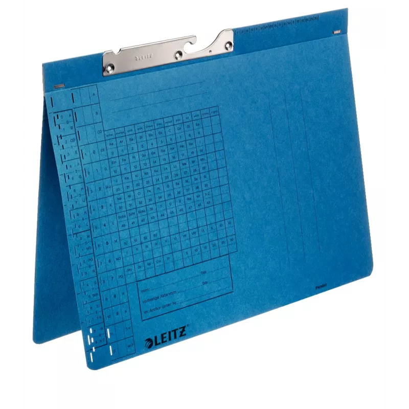 Leitz 20940035 pakabinamas segtuvas, kartoninis, A4, mėlynas