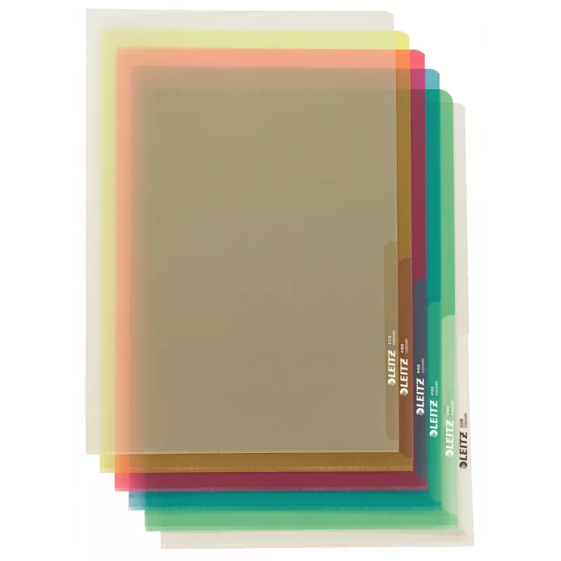 Leitz 41050000 aplankas PVC permatomas A5