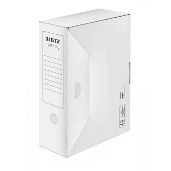Leitz Infinity archyvinė dėžė FSC® 100 mm, balta, A4, 160 g, 100 x 330 x 255 mm