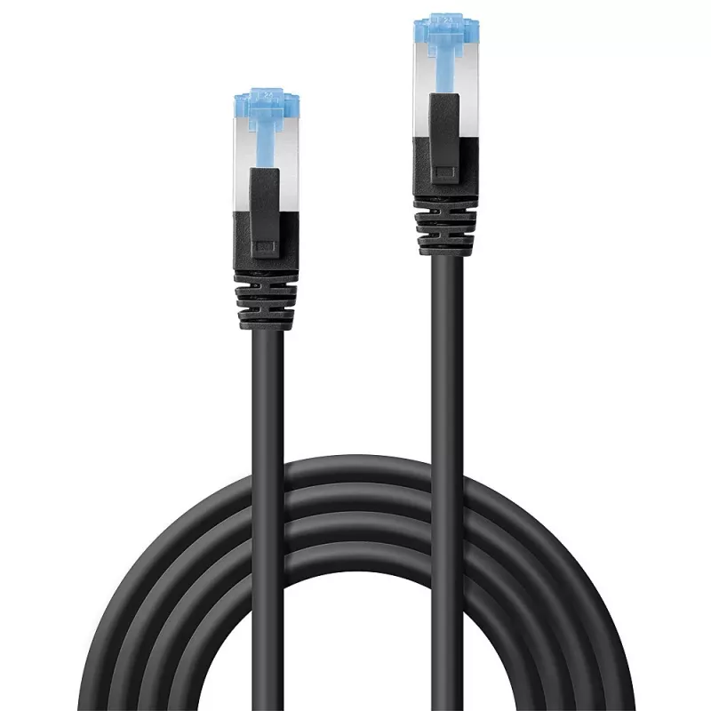 Lindy 47420 tinklo kabelis, juodas, 20 m, Cat6a S/FTP (S-STP)