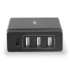 Lindy 4 prievadų USB Type C ir A išmanusis įkroviklis su Power Delivery, 72 W